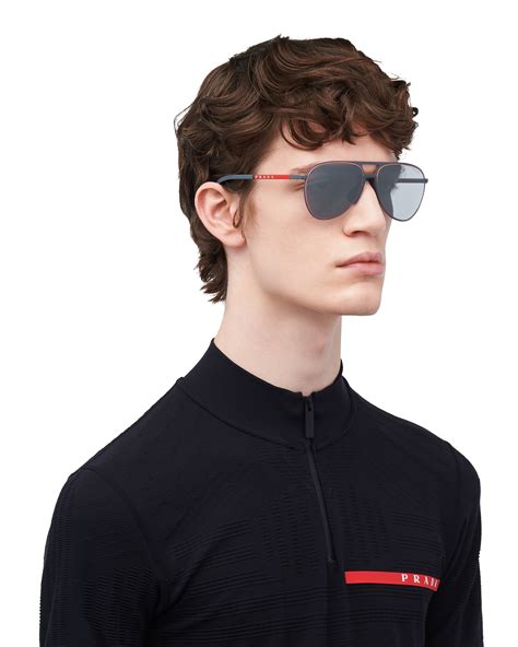 prada linea rossa spectrum|Linea Rossa Collection Men's Sunglasses .